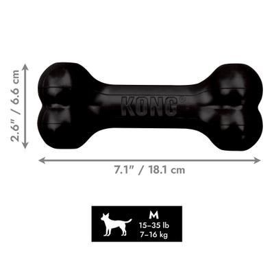 Show full view: KONG Extreme Goodie Bone Dog Toy, Medium slide 3 of 12