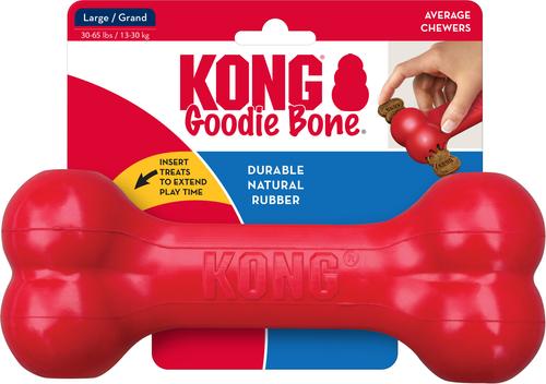 Show full view: KONG Classic Goodie Bone Dog Toy, Large slide 4 of 12