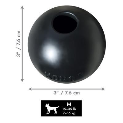 Show full view: KONG Extreme Ball Dog Toy, Medium slide 3 of 10