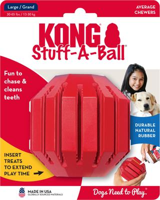 Show full view: KONG Stuff a Ball Dog Toy, Large slide 4 of 12