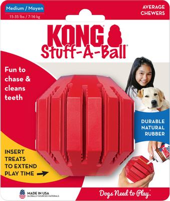 Show full view: KONG Stuff a Ball Dog Toy, Medium slide 5 of 13
