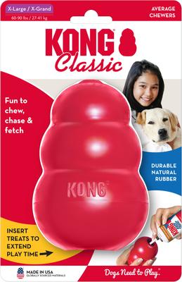 Show full view: KONG Classic Dog Toy, X-Large slide 4 of 12