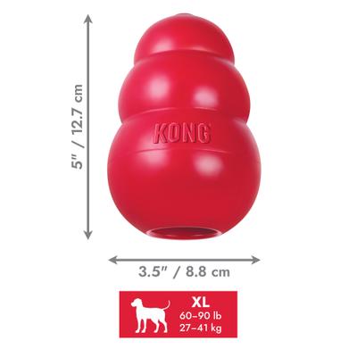 Show full view: KONG Classic Dog Toy, X-Large slide 3 of 12