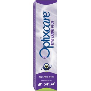 Optixcare Dog & Cat Eye Lube Plus Lubricating Gel, 0.70-oz tube