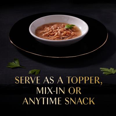 Show full view: Sheba Selections Filets in Broth Chicken & Tuna Recipe Grain-Free Cat Meal Complement, 1.3-oz tray, case of 12 slide 6 of 11