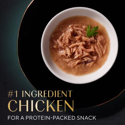 Show full view: Sheba Selections Filets in Broth Chicken & Tuna Recipe Grain-Free Cat Meal Complement, 1.3-oz tray, case of 12 slide 4 of 11