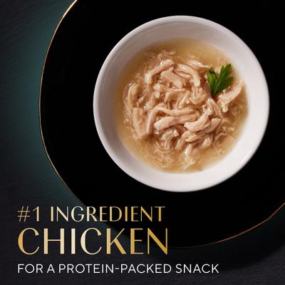 Show full view: Sheba Selections Filets in Broth Chicken Recipe Grain-Free Cat Meal Complement, 1.3-oz tray, case of 12 slide 4 of 11