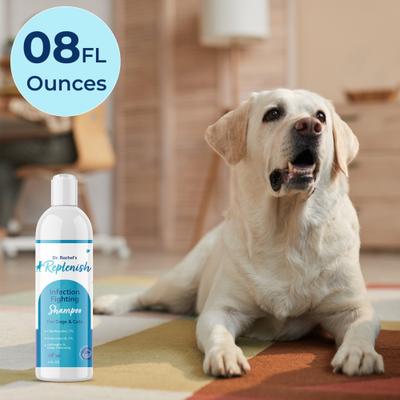 Show full view: Replenish Anti Itch Dry Dog Shampoo, Yeast with Cucumber Melon Scent, 8-fl oz bottle slide 6 of 8