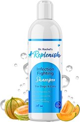 Replenish Anti Itch Dry Dog Shampoo, Yeast with Cucumber Melon Scent, 8-fl oz bottle