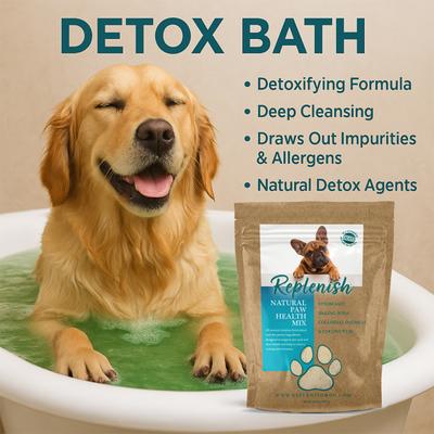 Show full view: Replenish Natural Epsom Salt for Dog Paw Healing Solution, 24.3-fl oz bottle slide 5 of 9