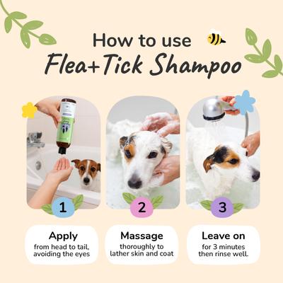 Show full view: kin+kind Flea+Tick Lavender Dog Shampoo, 12-fl oz bottle slide 6 of 11