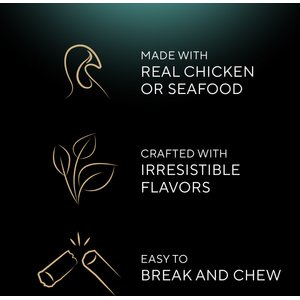 Sheba Meaty Sticks Variety Pack Chicken, Salmon & Tuna Flavor Soft Adult Cat Treats, 40 count