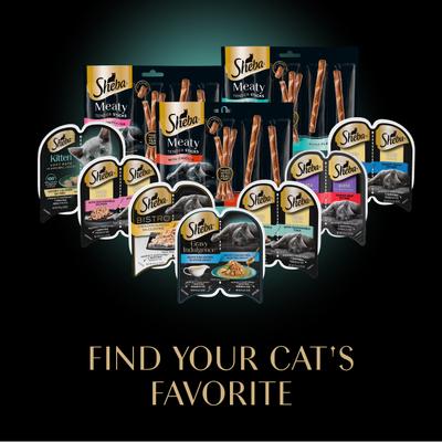 Show full view: Sheba Meaty Tender Sticks Salmon Flavor Soft Cat Treats, 5 count slide 9 of 11