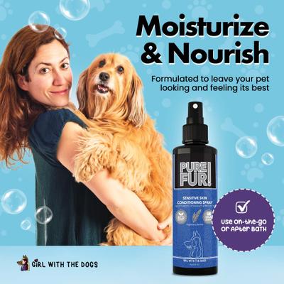 Show full view: Girl With The Dogs PURE FUR! Sensitive Skin Dog Conditioning Spray, 8-oz bottle slide 4 of 6