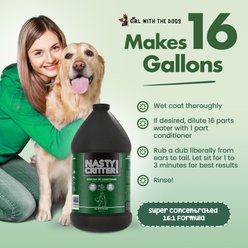 Girl With The Dogs Nasty Critter! Everyday Deep Cleaning Dog Conditioner, 1-gal bottle slide 2 of 6
