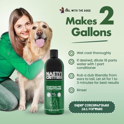 Girl With The Dogs Nasty Critter! Everyday Deep Cleaning Dog Conditioner, 16-oz bottle slide 2 of 6