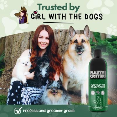 Show full view: Girl With The Dogs Nasty Critter! Everyday Deep Cleaning Dog Conditioner, 16-oz bottle slide 2 of 6