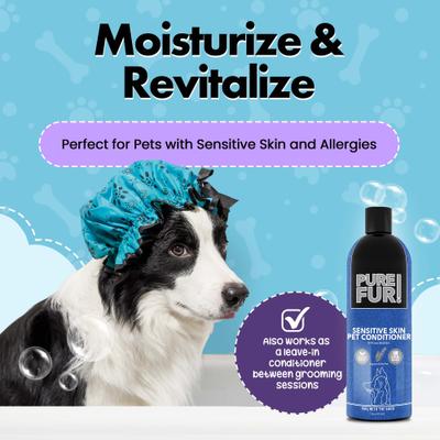 Show full view: Girl With The Dogs PURE FUR! Sensitive Skin Dog & Cat Conditioner, 16-oz bottle slide 3 of 6
