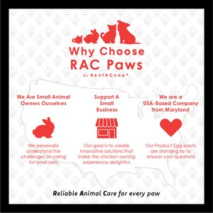 RAC Paws by RentACoop Auto-Fill Small Pet Metal Cup with Cage Attachment, 6 count