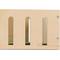 Show in main carousel: Wooflex 21 piece Fleece Cat Wall Shelves, Beige slide 8 of 10