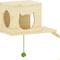 Show in main carousel: Wooflex 14 piece Fleece Cat Wall Shelves, Beige slide 8 of 9