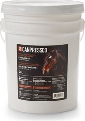Canpressco Camelina Oil Skin & Coat Liquid Supplement for Horse, 20-L