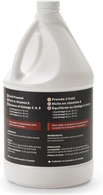 Show full view: Canpressco Camelina Oil Skin & Coat Liquid Supplement for Horse, 4-L slide 2 of 2