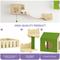 Show in main carousel: Wooflex 14 piece Fleece Cat Wall Shelves, Beige slide 4 of 9