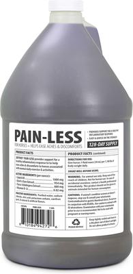 Show full view: Jeffers Pain-Less Pain Relief Liquid Horse Supplement, 1-gal bottle slide 2 of 4
