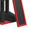 Show in main carousel: Wooflex 60-in Plush Gothic Halloween Coffin Bed Top Perch Comfy Basket & Scratching Cat Tree Tower & Condo, Black & Red slide 8 of 10
