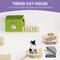 Show in main carousel: Wooflex 14 piece Fleece Cat Wall Shelves, Beige slide 6 of 9