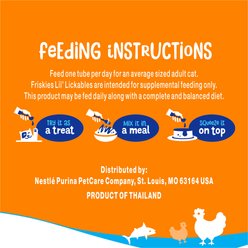 Friskies lil’ Lickables Chicken, Tuna & Ocean Whitefish Variety Pack Lickable Cat Treats, 20 count slide 2 of 9