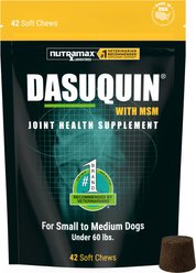 Nutramax Dasuquin Hip & Joint Soft Chews Joint Supplement for Small & Medium Dogs, 42 count