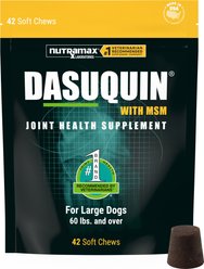 Nutramax Dasuquin Hip & Joint Soft Chews Joint Supplement for Large Dogs, 42 count