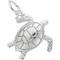 Show in main carousel: Rembrandt Charms Sea Turtle Keepsake, Silver, 17.01 x 17.83-mm slide 1 of 1