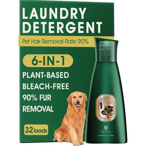 Seedshub Pet Hair Removal Laundry Detergent, Green, 27-fl oz bottle