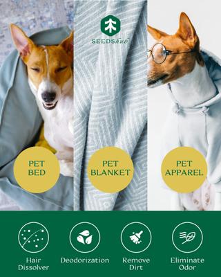 Show full view: Seedshub Pet Hair Dissolver, Green, 2.65-oz sachet, 12 count slide 5 of 11