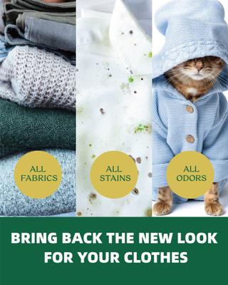 Show full view: Seedshub Pet Hair Removal Laundry Detergent, Green, 27-fl oz bottle slide 9 of 9