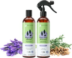 kin+kind Flea+Tick Lavender Spray & Shampoo Maximum Protection Set for Dogs, 12-fl oz bottle