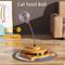 Show in main carousel: NonoPets Big Hole Interactive Wooden Treat Dispenser Cat Toy with Catnip Ball slide 4 of 7
