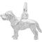 Show in main carousel: Rembrandt Charms Labrador Keepsake, Silver, 16.48 x 11.46-mm slide 1 of 1