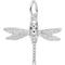 Show in main carousel: Rembrandt Charms Dragonfly Keepsake, Silver, 22.41 x 16.88-mm slide 1 of 1