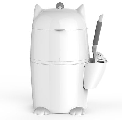 Red Rocket Red Rocket PURRR Litter Twist'R with Ball Turn Handle Cat Waste Disposal System