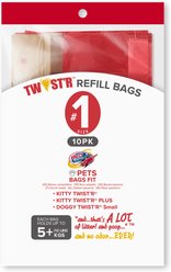 Red Rocket Twist'R Refill Bag #1 Dog Waste Disposal System Refill, 10 count