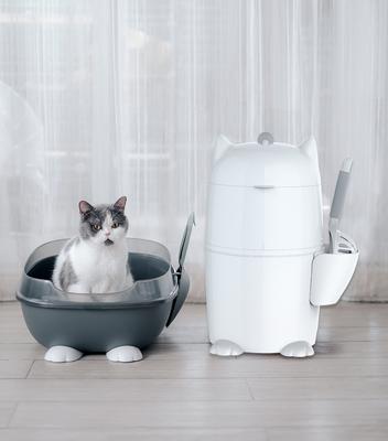 Show full view: Red Rocket PURRR Litter Twist'R with Ball Turn Handle Cat Waste Disposal System slide 6 of 6