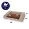 Show in main carousel: Frisco Orthopedic Sofa Cat & Dog Bed with Removable Cover, Beige, Medium slide 2 of 10
