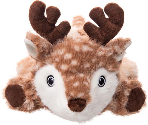 Show full view: GROWL Snugglez Deer Squeaky Plush Dog Toy slide 2 of 4