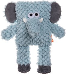 GROWL Block Heads Elephant Squeaky Plush Dog Toy