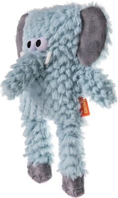 Show full view: GROWL Block Heads Elephant Squeaky Plush Dog Toy slide 3 of 5