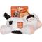 Show in main carousel: GROWL Fuzzaroos Cow Squeaky Plush Dog Toy slide 3 of 4